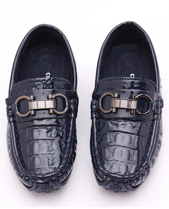 Cute Walk by Babyhug Slip On Formal Wear Shoes - Black