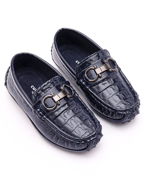 Cute Walk by Babyhug Slip On Formal Wear Shoes - Black
