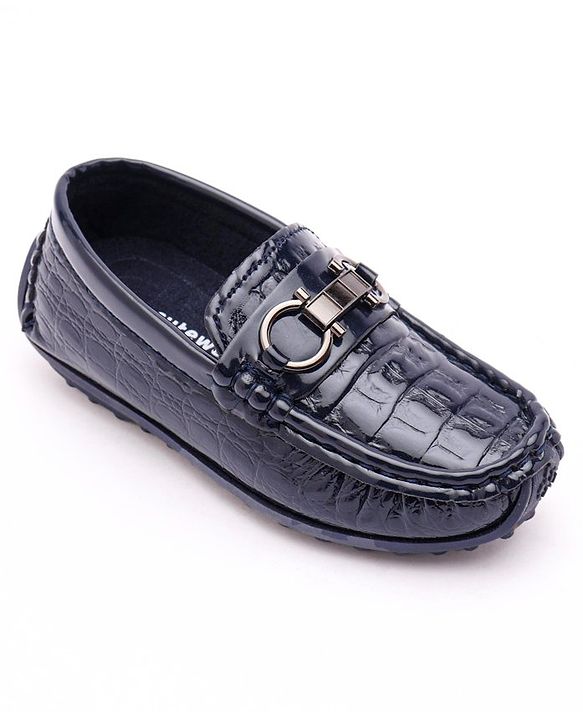 Cute Walk by Babyhug Slip On Formal Wear Shoes - Black