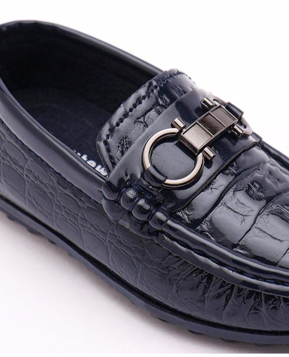 Cute Walk by Babyhug Slip On Formal Wear Shoes - Black