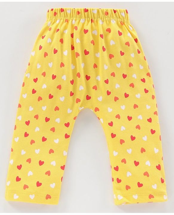 Babyhug Full Length Knit Diaper Leggings Multi Print Pack Of 3 - Multicolor