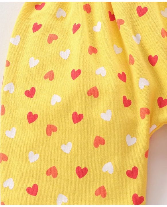 Babyhug Full Length Knit Diaper Leggings Multi Print Pack Of 3 - Multicolor
