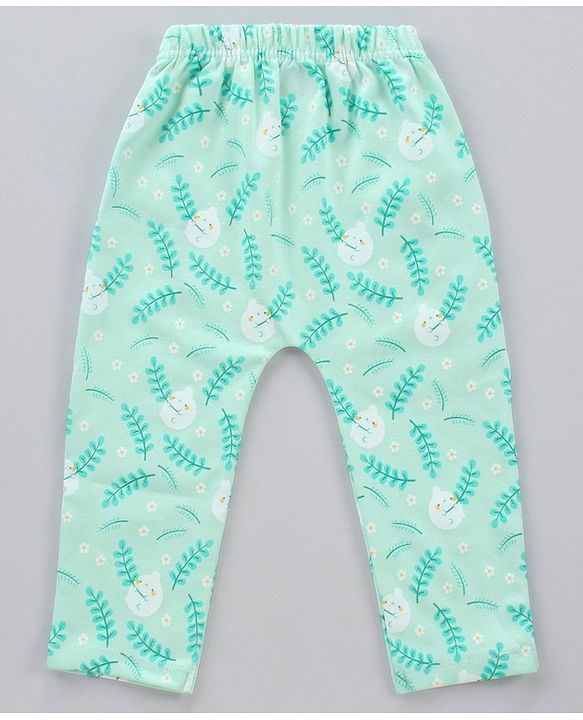 Babyhug Full Length Knitted Diaper Pants Multiptint Pack of 5 - Multicolor