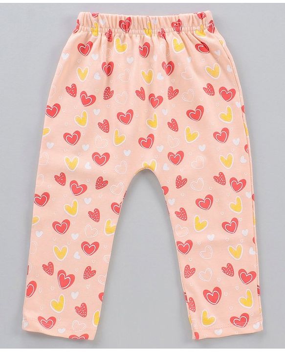 Babyhug Full Length Knitted Diaper Pants Multiptint Pack of 5 - Multicolor