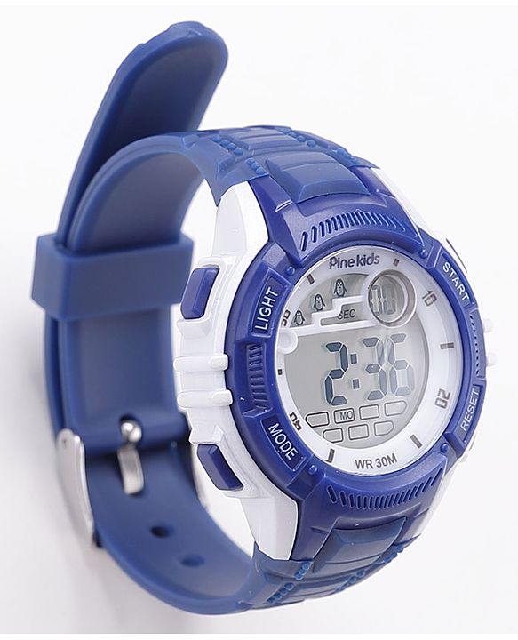 Pine Kids Digital Watch Free Size - Blue