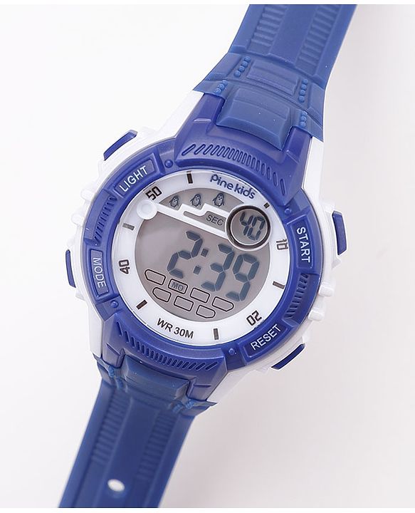 Pine Kids Digital Watch Free Size - Blue