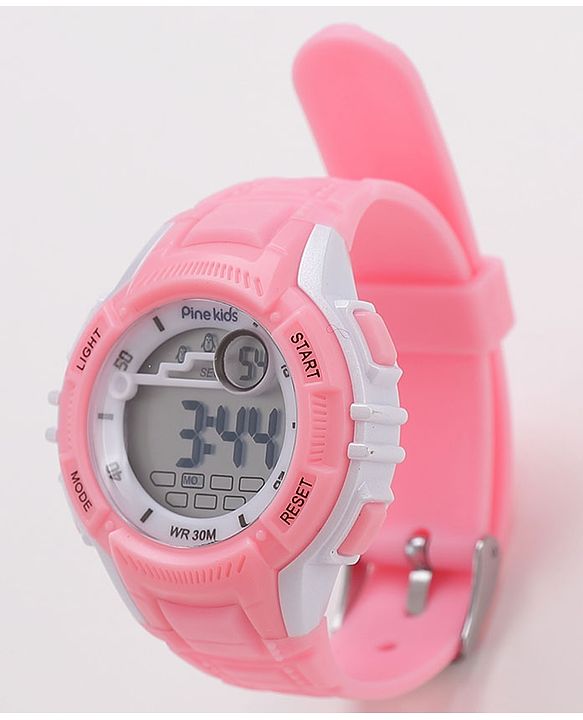 Pine Kids Digital Watch Free Size - Pink