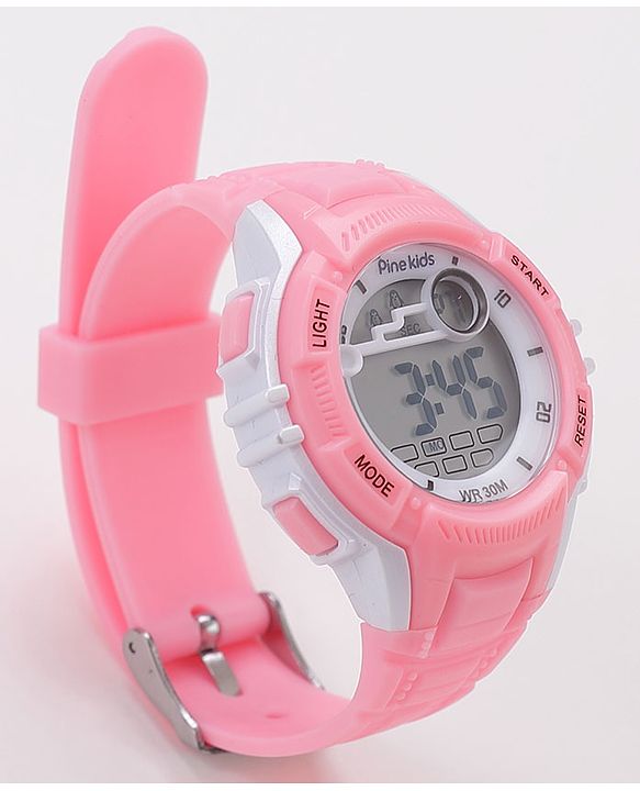 Pine Kids Digital Watch Free Size - Pink