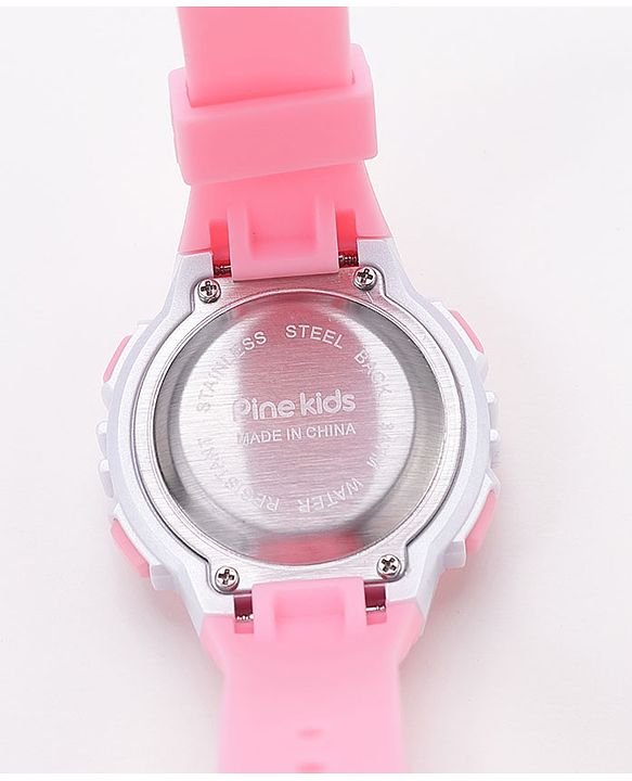 Pine Kids Digital Watch Free Size - Pink
