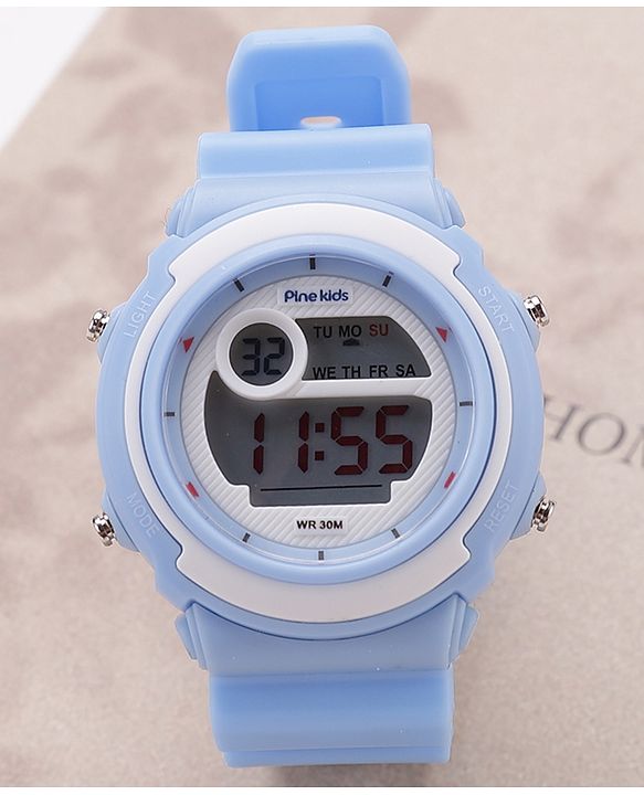 Pine Kids Digital Watch Free Size - Blue