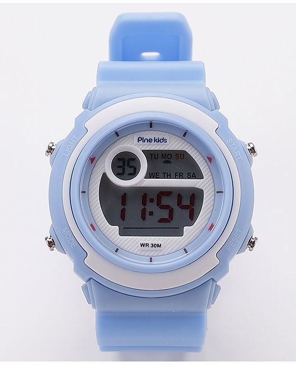 Pine Kids Digital Watch Free Size - Blue