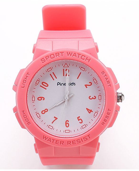 Pine Kids Analog Watch - Dark Pink