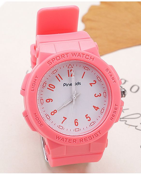Pine Kids Analog Watch - Dark Pink