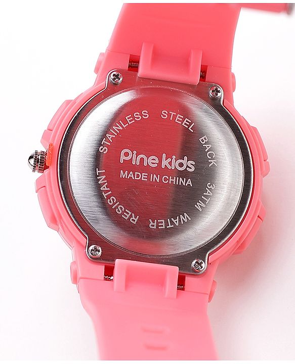 Pine Kids Analog Watch - Dark Pink