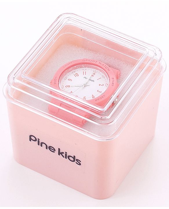 Pine Kids Analog Watch - Dark Pink