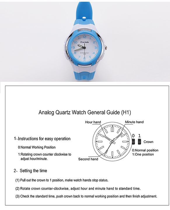 Pine Kids Analog Watch - Blue