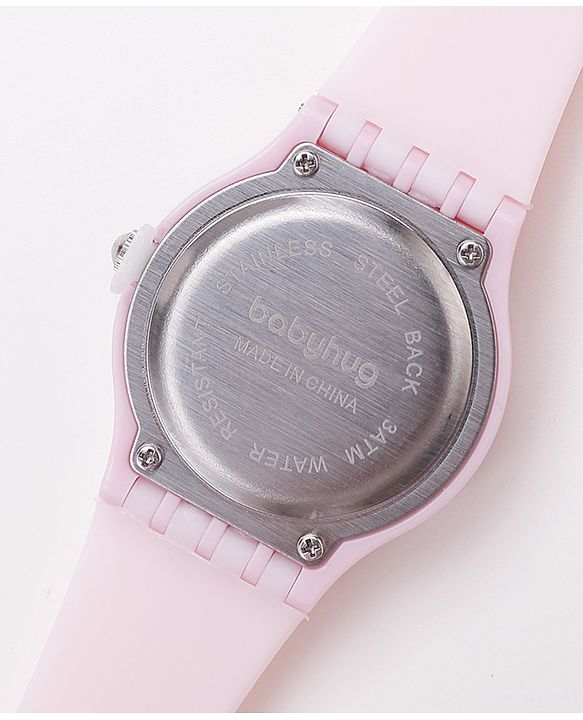 Babyhug Analog Watch Free Size - Light Pink