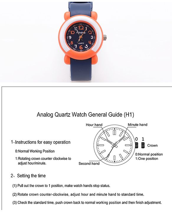 Babyhug Analog Watch - Blue