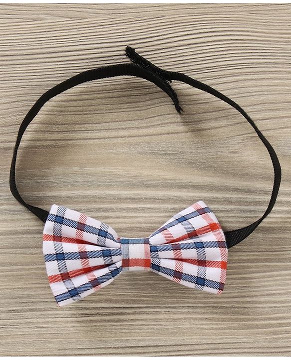 Babyhug Half Sleeves Cotton Solid Shirt with Bow - White
