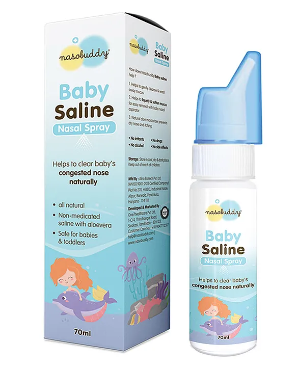 Baby nasal spray: 100% natural sea water