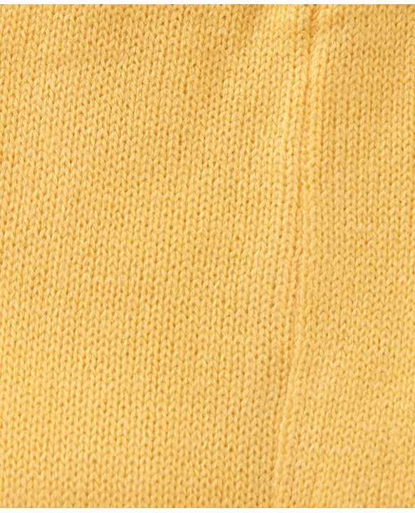 Babyhug Footed Striped Leggings - Yellow