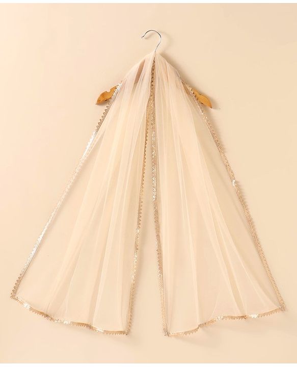 Babyhug Sleeveless Woven Choli & Lehenga With Dupatta Embroidered & Sequinned - Navy Blue