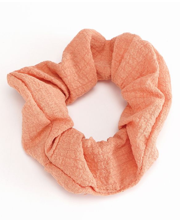 Pine Kids Scrunchies Sets Pack of 4 - Pink Brown