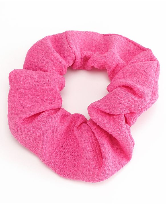 Pine Kids Scrunchies Sets Pack of 4 - Pink Brown