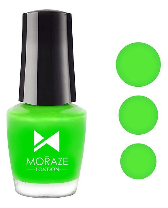 Moraze Pack of 4 Neon Nail Polish 5 ml each Online in India, Buy at Best  Price from Firstcry.com - 11333841