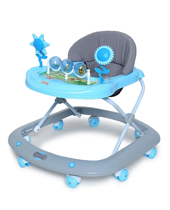 Funride Baby Walker Herby Foldable Activity Walker with Adjustable Height Blue Online in India Buy at Best Price from FirstCry 11345779