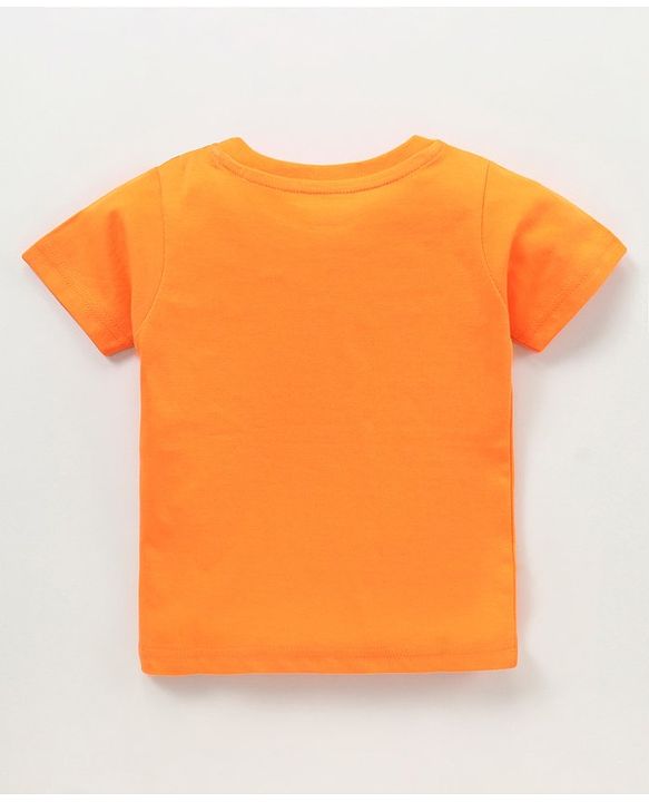 Babyhug Half Sleeves Solid T-Shirt - Pink