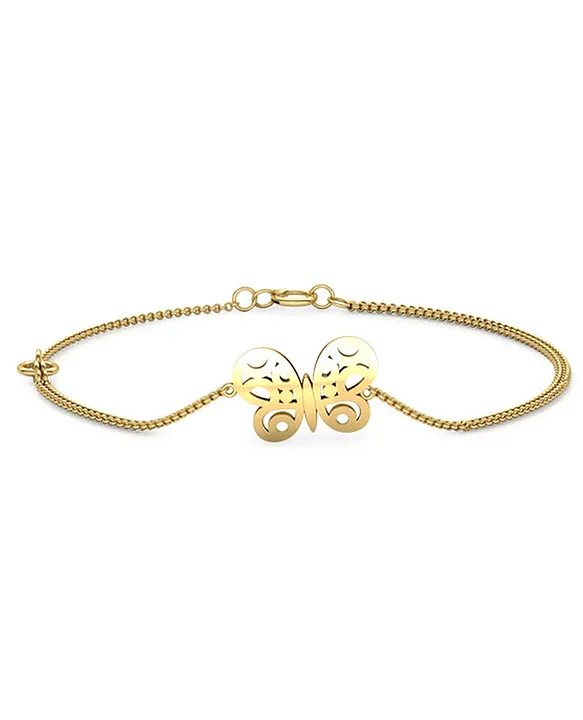 Graceful 14k-yellow gold bracelet for women from P.C.Chandra jewellers