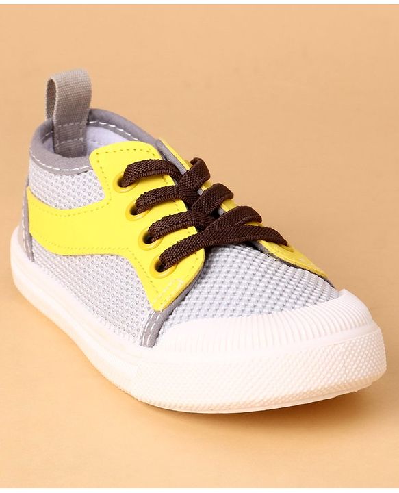 Cute Walk by Babyhug Slip-On Casual Shoes - Grey