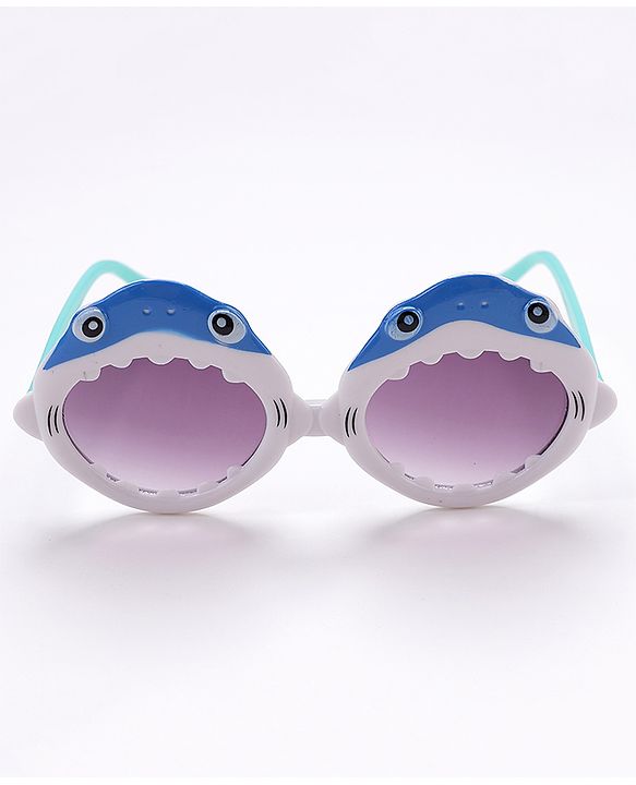 Babyhug Shark Shape Sunglasses - Blue