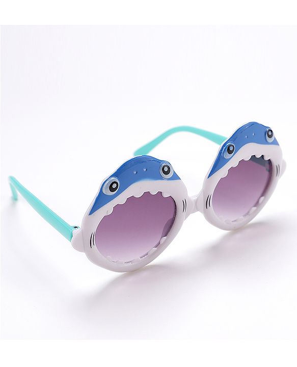 Babyhug Shark Shape Sunglasses - Blue