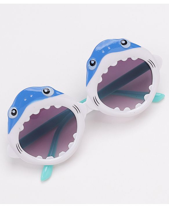 Babyhug Shark Shape Sunglasses - Blue