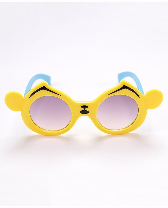 Babyhug Round Shape Sunglass  - Yellow