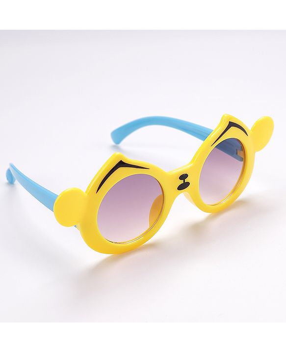 Babyhug Round Shape Sunglass  - Yellow