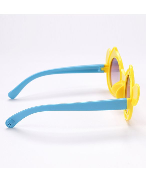Babyhug Round Shape Sunglass  - Yellow