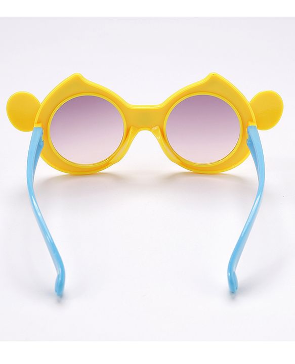 Babyhug Round Shape Sunglass  - Yellow