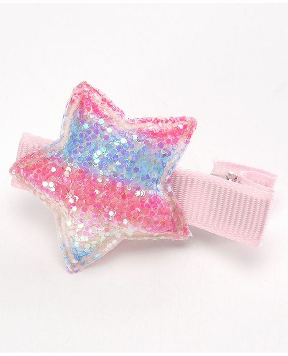 Babyhug Hair Pins And Clips Pack of 6 - Multicolor