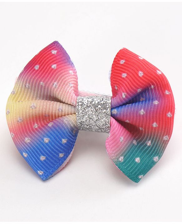 Babyhug Hair Pins And Clips Pack of 6 - Multicolor