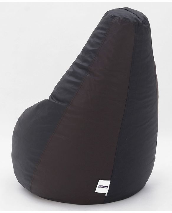 Pine Kids Sofa Bean Bag Without Beans - Dark Brown