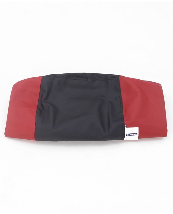 Pine Kids Sofa Bean Bag Without Beans - Red Black