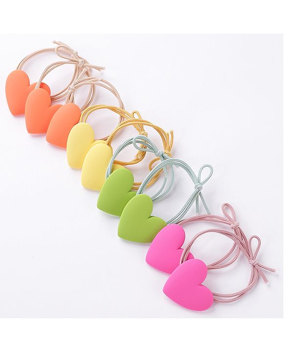 Babyhug Rubber Bands Set of 4 Pairs- Multicolor