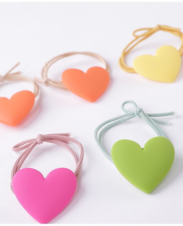 Babyhug Rubber Bands Set of 4 Pairs- Multicolor