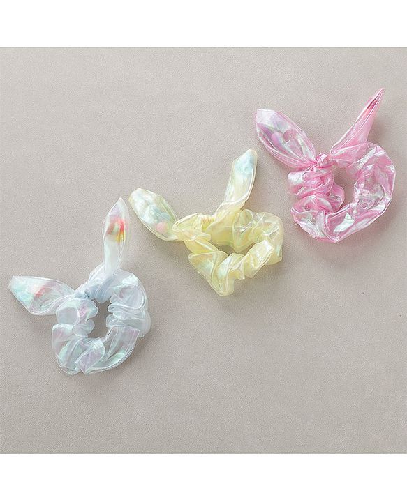 Babyhug Rubber Bands Knot Design Pack Of 3 - Multicolor