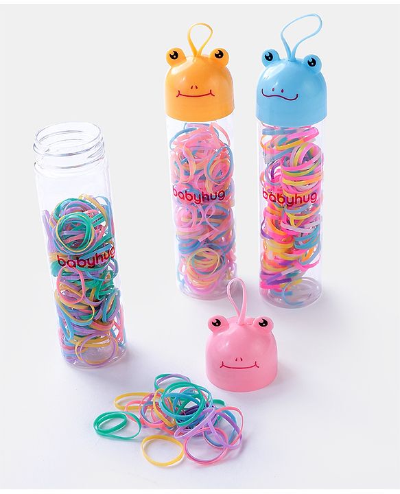 Babyhug Free Size Rubber Bands Sets of 3 - Multicolor