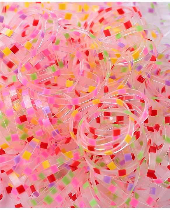 Babyhug Free Size Rubber Bands Sets of 3 - Multicolor