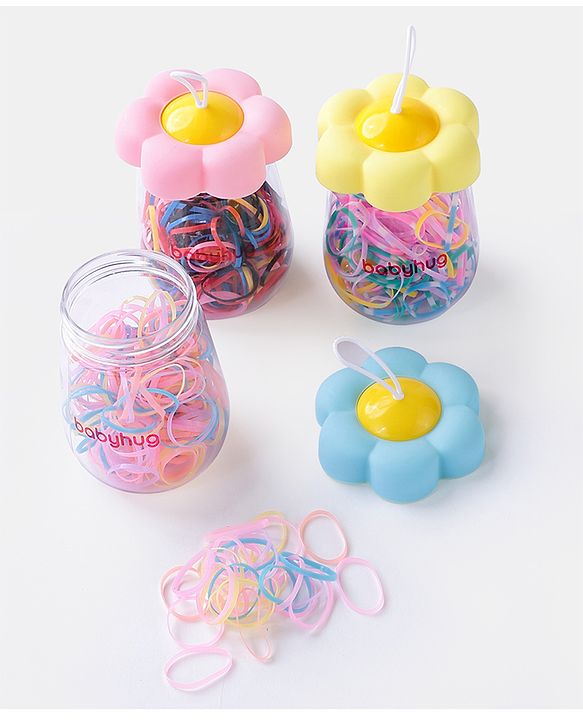 Babyhug Free Size Rubber Bands Sets of 3 - Multicolor